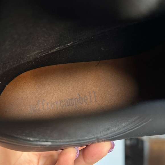 JEFFREY CAMPBELL Hydra Platform Waterproof Chelsea Boot size 10 (40) - Picture 6 of 10